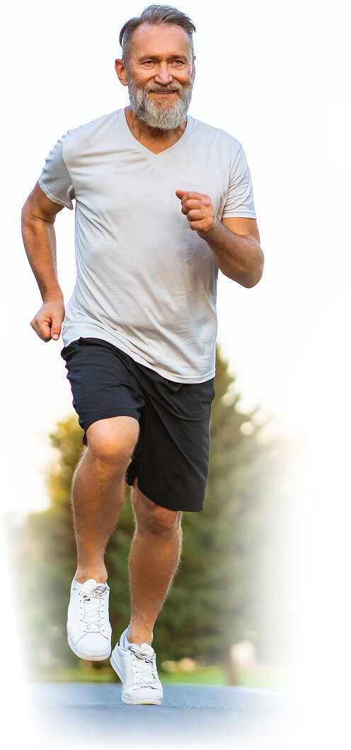 Active Canadian enjoying movement